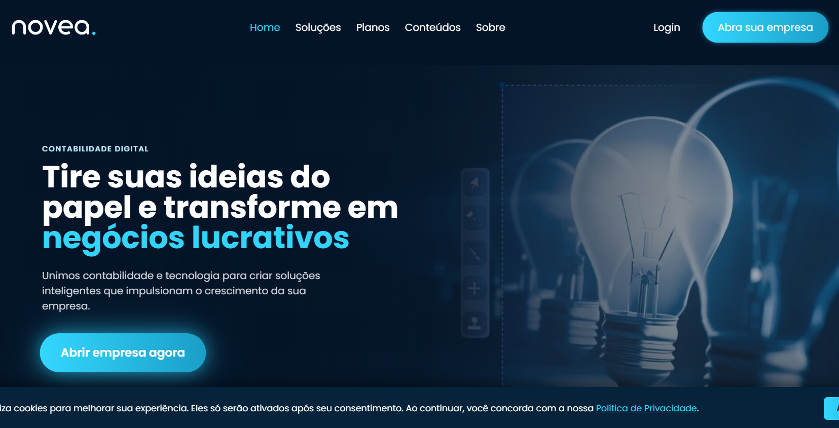 Preview do projeto NOVEA